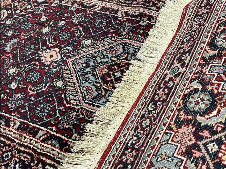 2 tapetes PERSAS BIDJAR, Lã s/Algodão, manuais, 135x67 cm / 130x70 cm