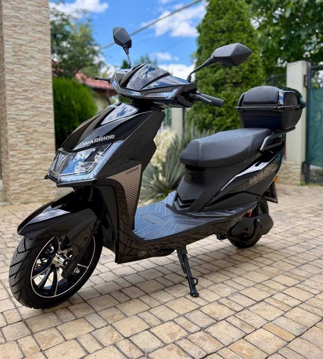 Електроскутер Corso Warrior LifePo4 30a 2000W 30AH Чорний