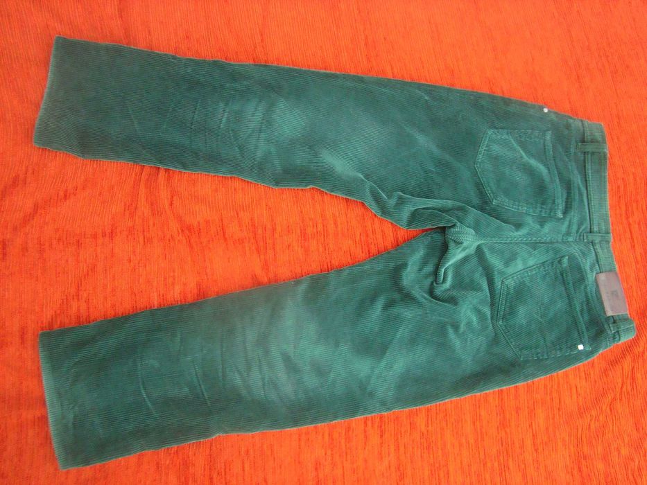 spodnie Pierre Cardin roz M- 34/30-sztruksy Super