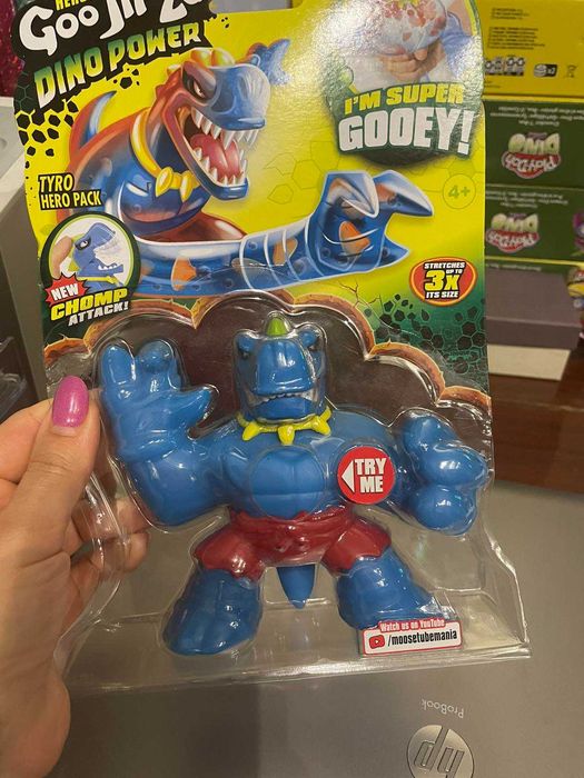 yummy.U 　goo jit zu dino power セット Goo Jit Zu Dino power Tyro The Trex, Гуджитцу Динозавр Тайро Рекс