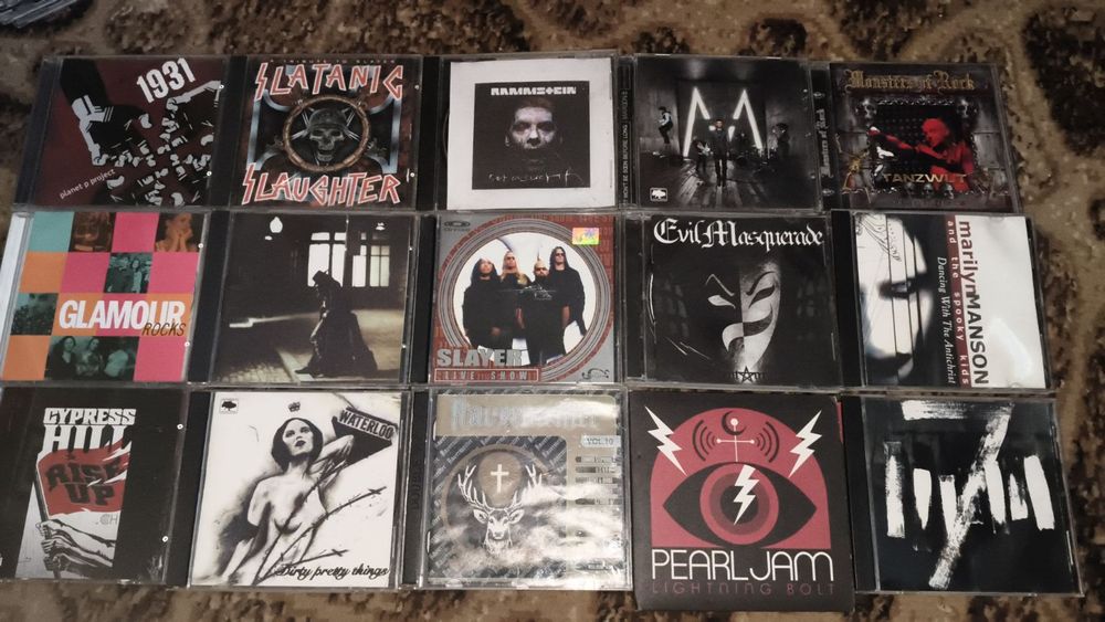 Диски сд, мп3  Рок