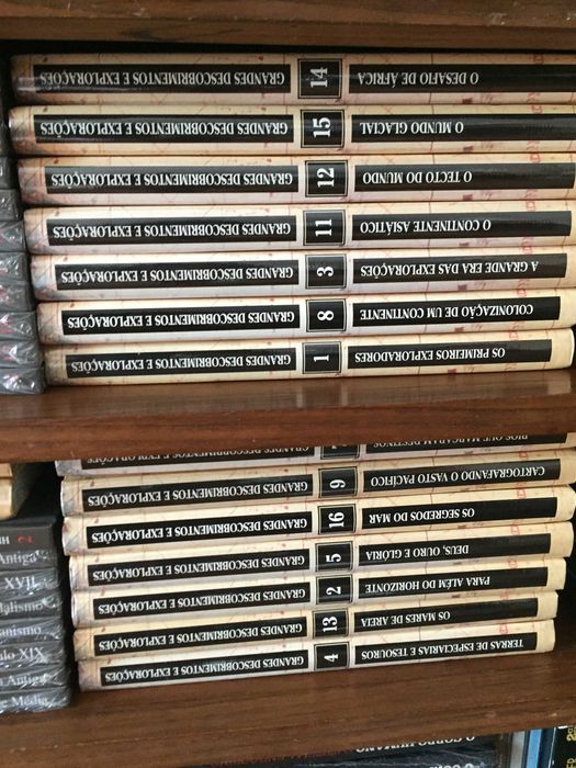 OS GRANDES DESCOBRIMENTOS E EXPLORAÇÕES
Edição Ediclube.
