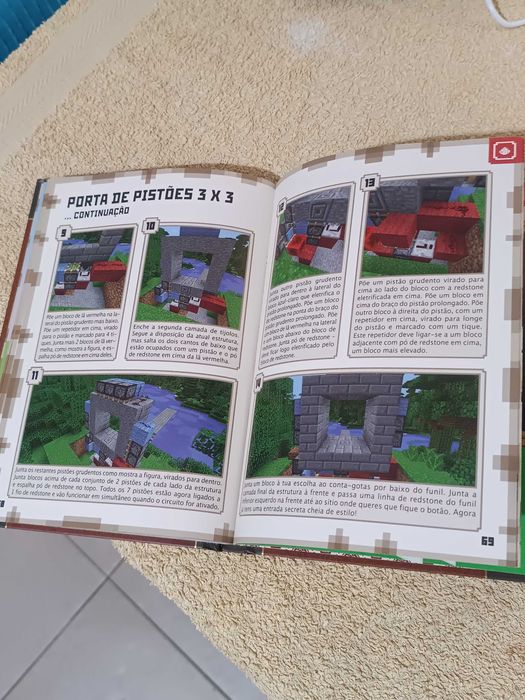 Livro Minecraft redstone edição 2014