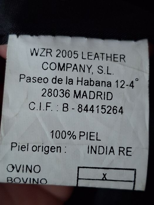 Casaco Couro Original Mulher três quartos