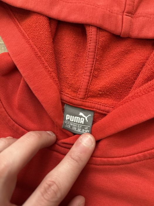 Худі кофта puma на хлопчика гарний стан 11-12 років на ріст 152 оригінал