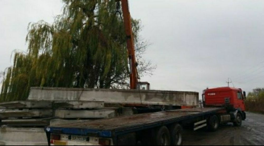 Послуги трала платформи (негабарит)