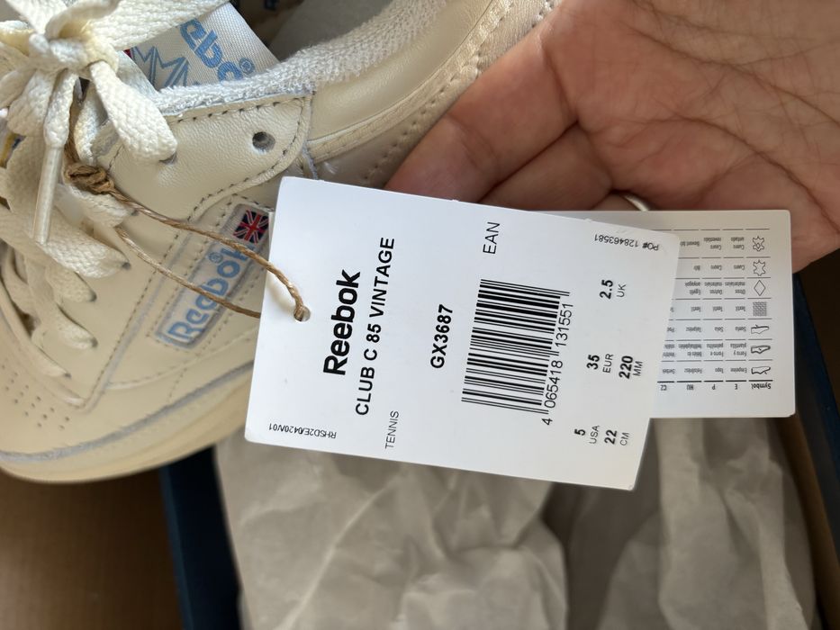 Sapatilhas reebok club c 85