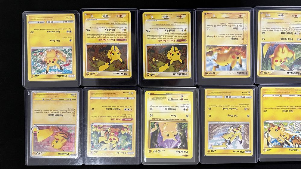 Pikachu collection