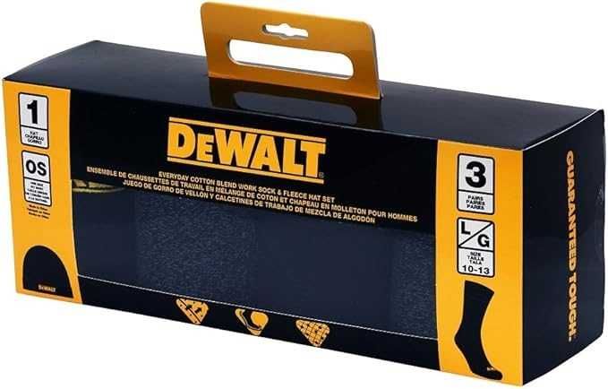Шапка + носки Dewalt продажа только комплектом