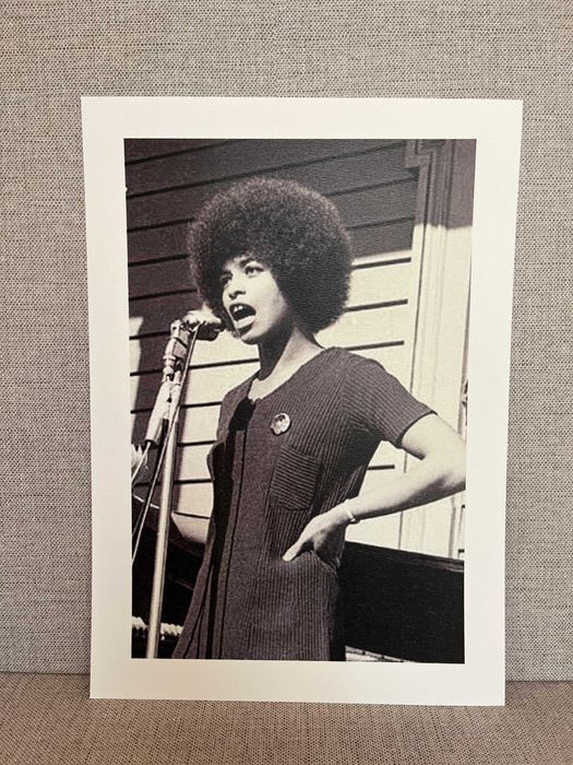 Poster de Angela Davis - Ícone dos Direitos Civis- Exclusivo!