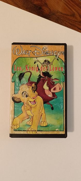 Kaseta VHS Król Lew 1