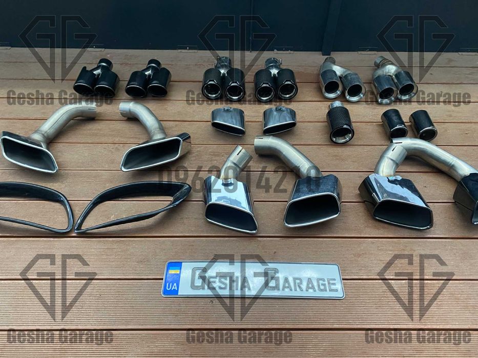 ПОСТАЧАЛЬНИК насадки вихлопа выхлопа BMW БМВ E70 E71 F10F11 F15 G30G31