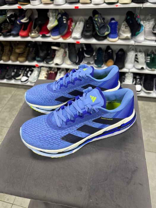 ОРИГІНАЛ 100% Кросівки Adidas Adistar Byd Blue Fusion Legend Ink Solar Slime Men's - JR0278 44