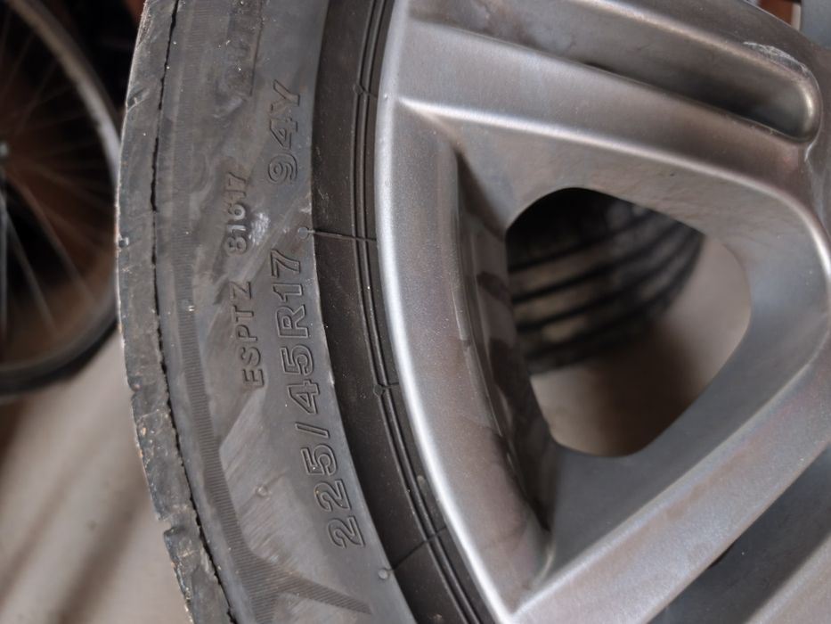 Jantes BMW pack m originais com pneus