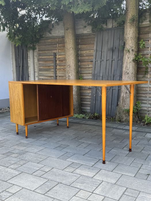 Biurko mid modern Czechoslowacja. Prl
