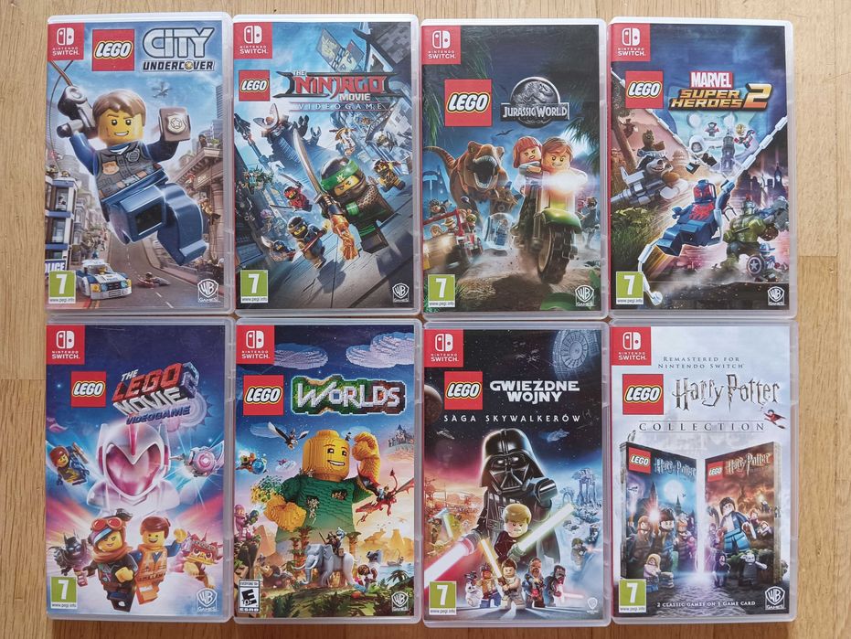 Gry z serii Lego na konsolę Nintendo Switch