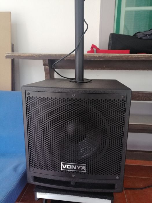 Sistema bi amplificado 1000w