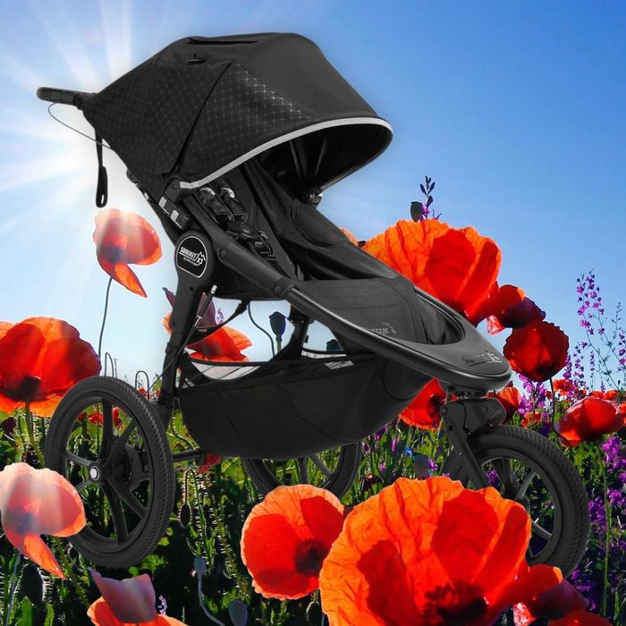 NOWY wózek Baby Jogger Summit x3 do biegania Midnight Black