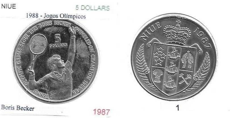Niue - - - - - Moedas