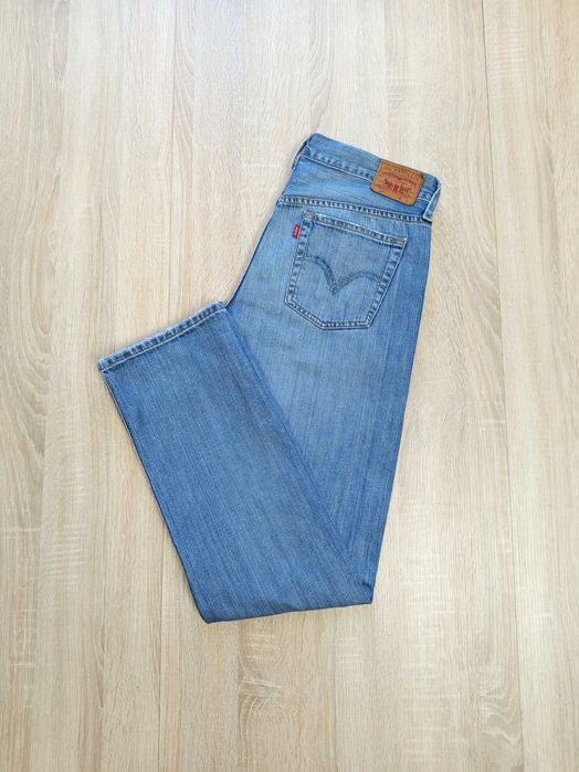 Damskie spodnie jeansowe Levis 501 W28 L30 M
