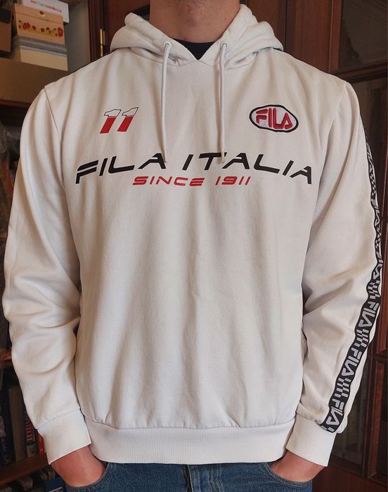 Sweat Fila em branco