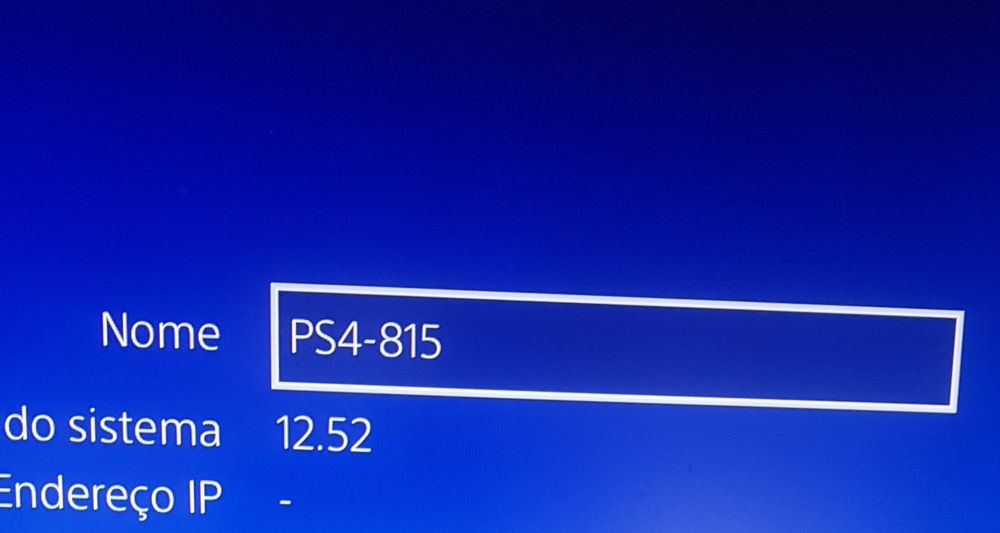 Ps4 500gb software 12.52 sem  comando excelente estado