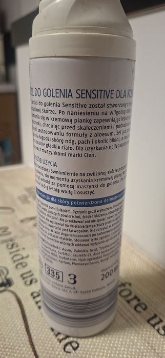 Krem do golenia używany