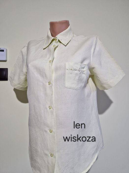 Bluzka jasnozielona z ozdobnymi cekinami
