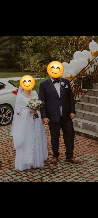 Garnitur ślubny 4XL