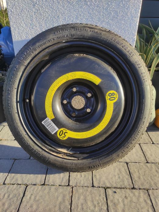 Zapas dojazdowka VW continental 125/70 r18