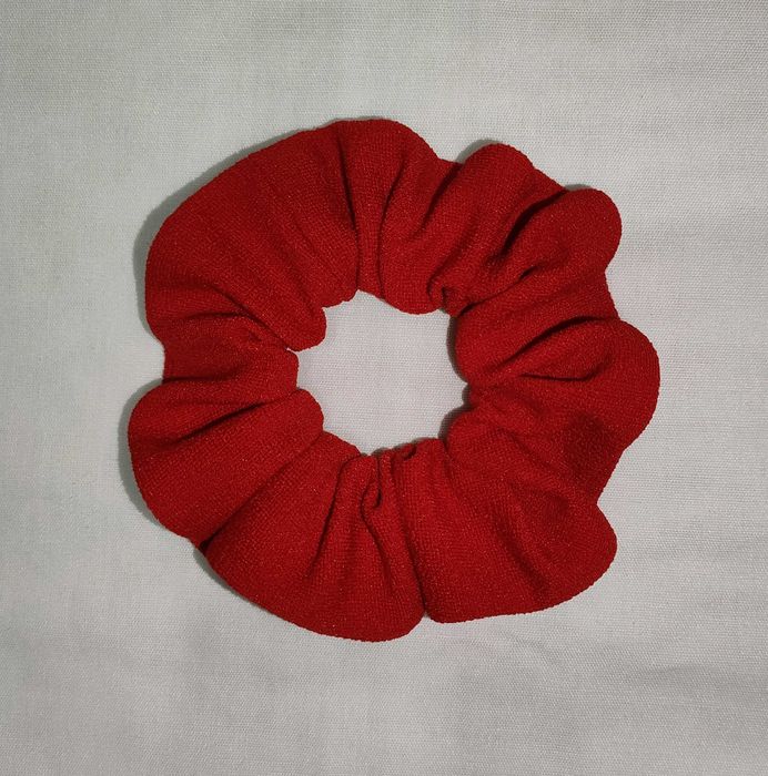 Gumka do włosów typu scrunchie frotka Handmade rozm.B