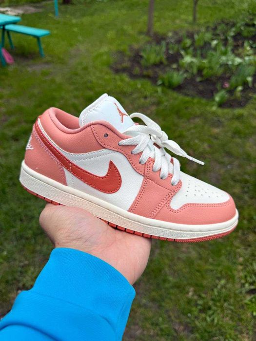 ОРИГІНАЛ! Air Jordan 1 Low Peach/White 38 | DC0774-180
