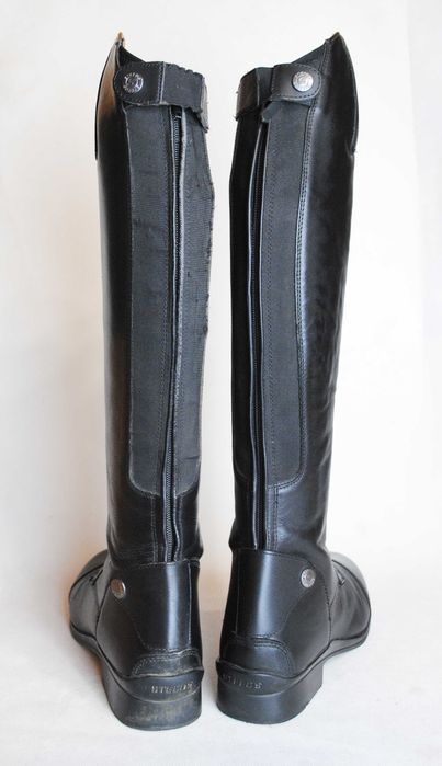 Oficerki jeździeckie, skórzane, rozmiar 42 regular