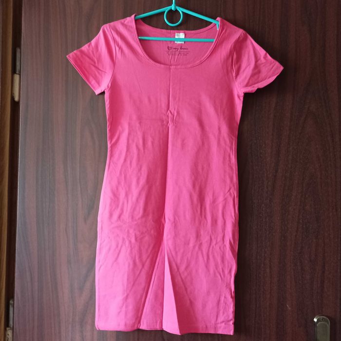 Sukienka różowa BonPrix rozm S NOWA