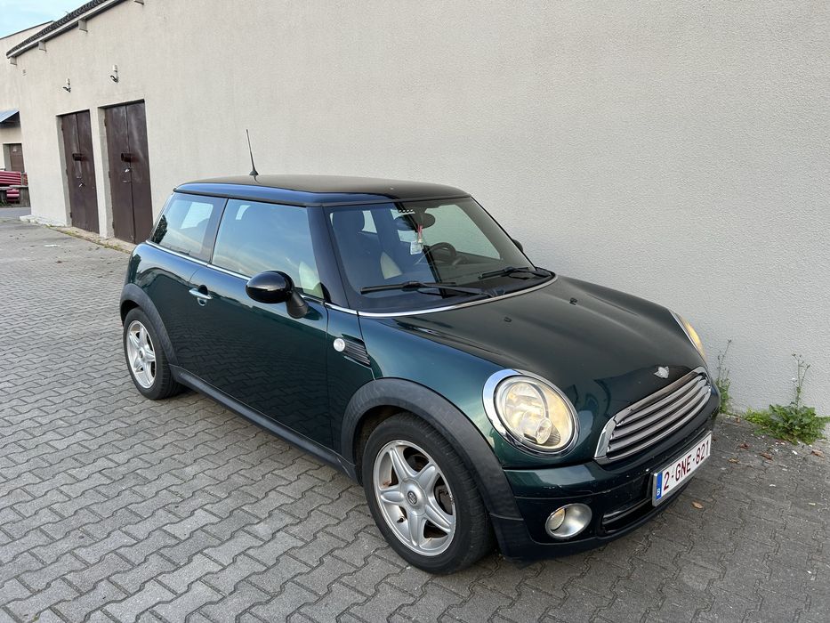 Mini Cooper 1.6 ben 120 koni Tempomat skóry czarny sufit ORYGIN LAKIER
