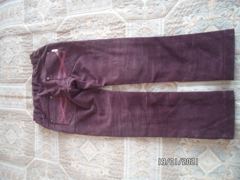 Теплые вельветовые брюки Бемби 116 р для девочки