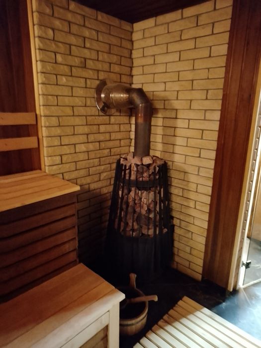 Лазня на дровах.