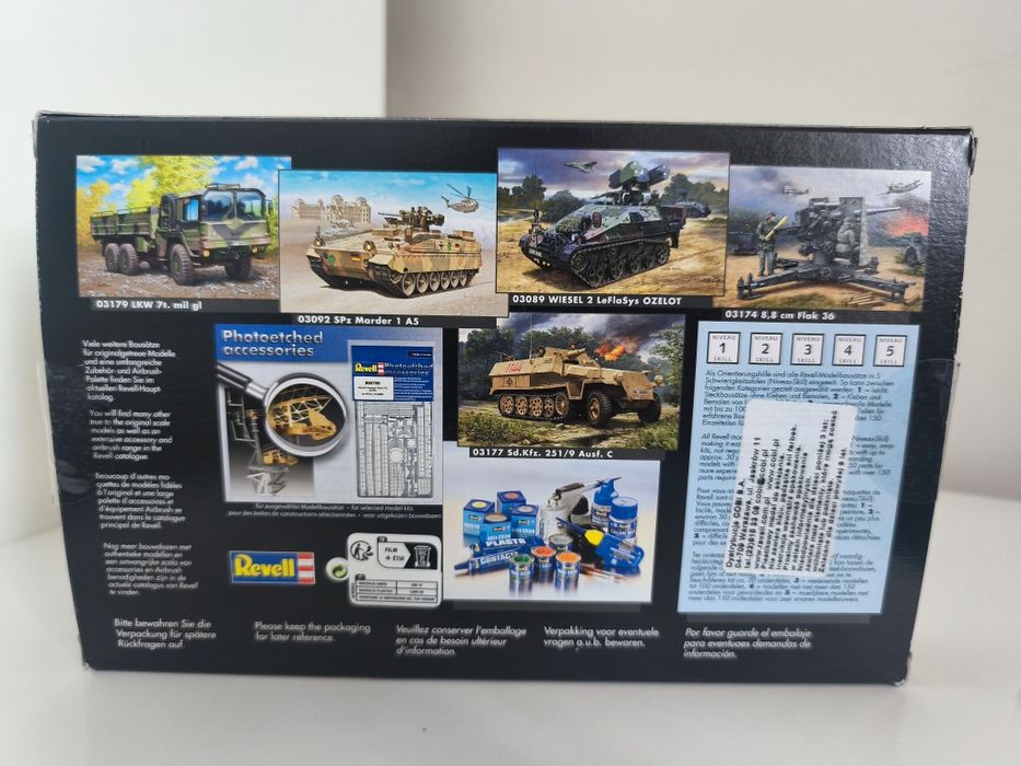 Revell model Leopard 2A6/A6M