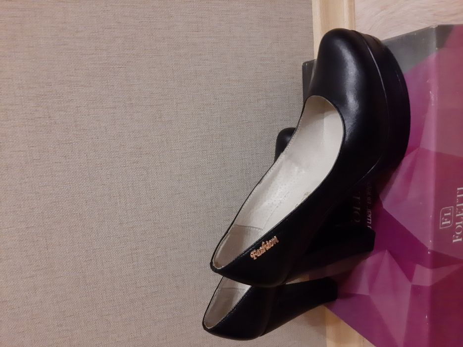 Туфельки с натуральной кожи, размер 38