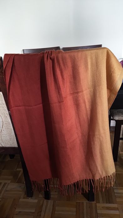 Duży Szal, apaszka,chusta ombre