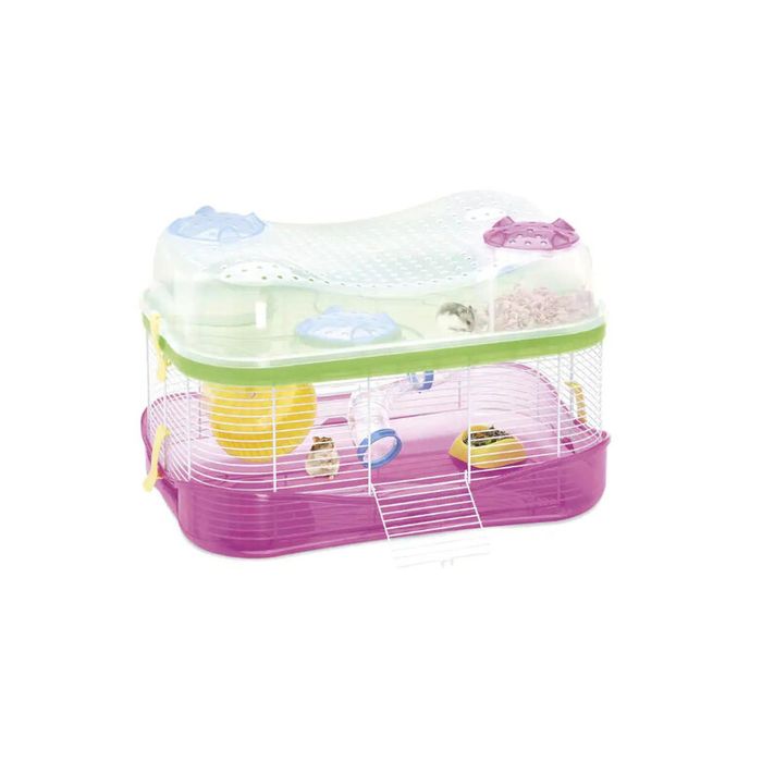 Gaiola para Hamster / Roedores IMAC (Completa com Acessórios)
