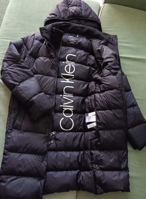 Чоловіча довга пухова куртка Calvin Klein