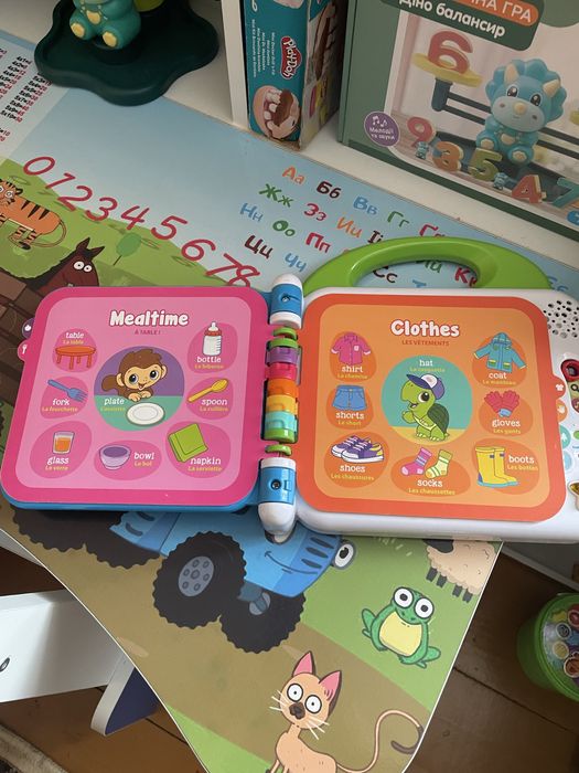 Інтерактивна книга learning friend 100 words book leap frog 100 слів