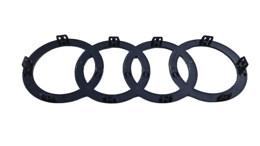 Emblemat Znaczek Logo AUDI Atrapy GRILLA Q7 2024- BIAŁY OE 4M0 NOWY !