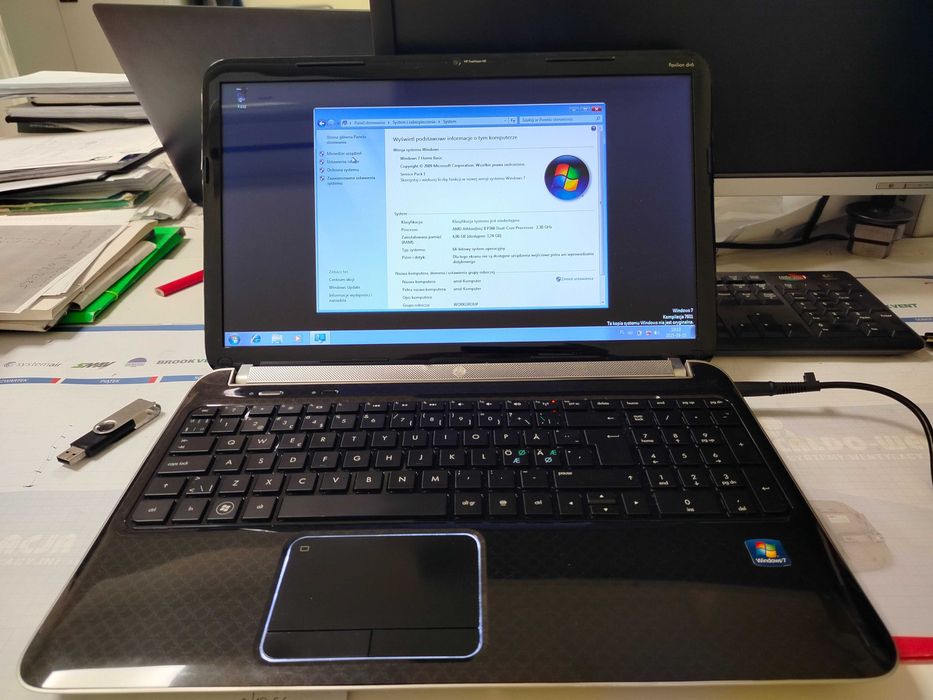 Laptop HP DV6 AMD działa