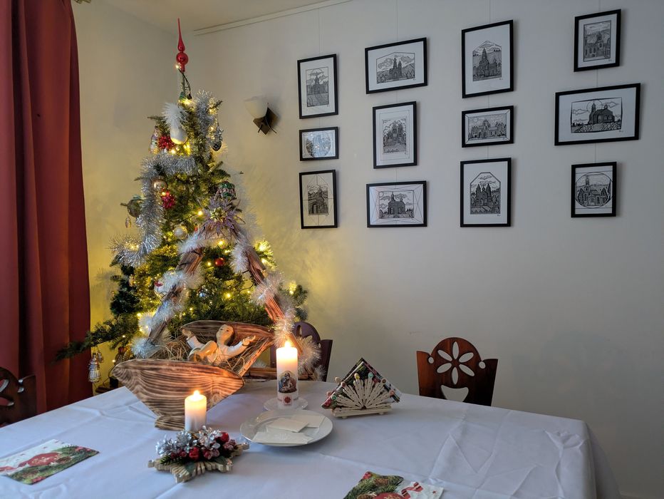 Miejsca nieznane – praca autorska Marka Głuchowskiego, format A4