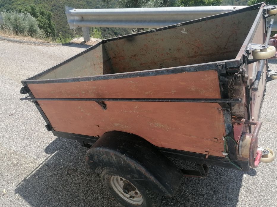 Atrelado carga carro tractor moto 4