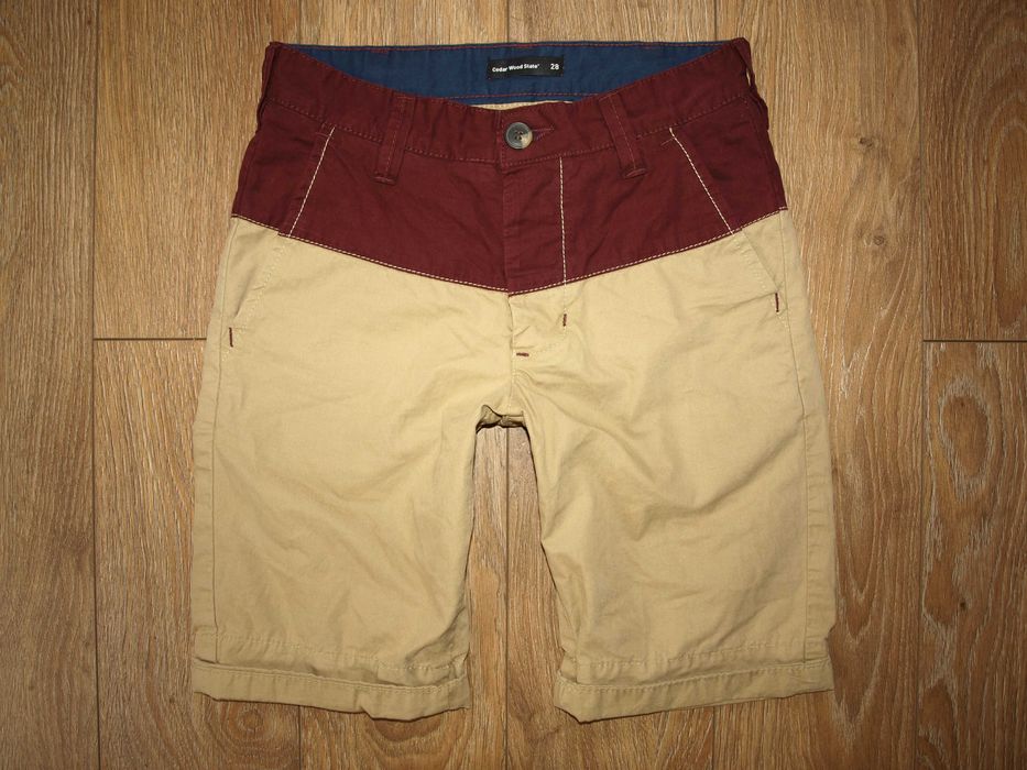 Spodenki Cedar Wood State 28 plus koszula Topman XS