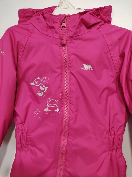 Trespass демисезонный ветро-влагонепроницаемый комбинезон на флисе