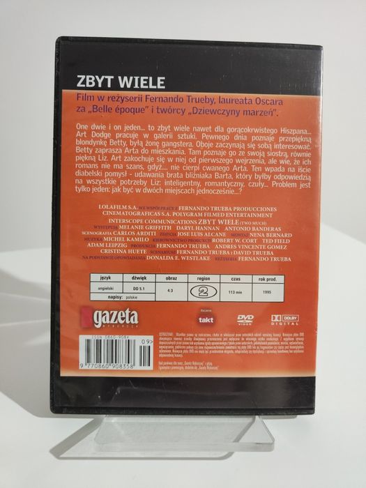 Zbyt wiele płyta DVD